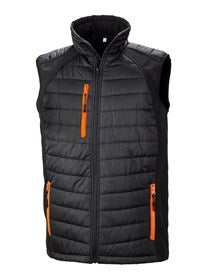 Result Recycled R238X Compass padded softshell gilet