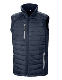 Result Recycled R238X Compass padded softshell gilet