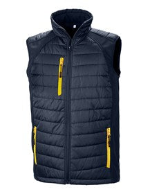 Result Recycled R238X Compass padded softshell gilet