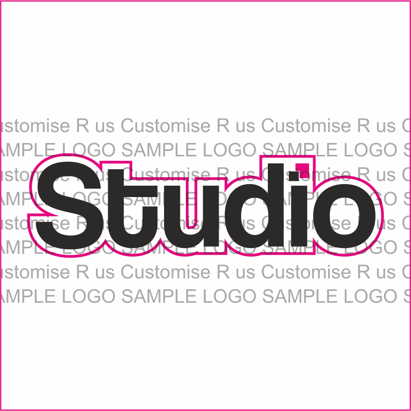 Studio logo – Customise 'R' Us